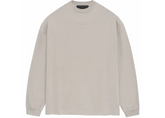 Fear of God Essentials Long Sleeve T-Shirt - Silver Cloud (FW23)